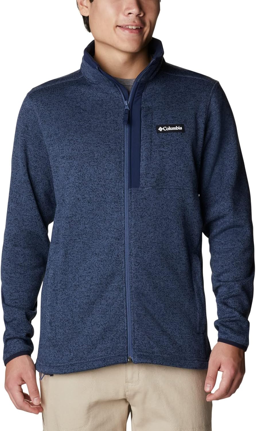 

Columbia мужская толстовка Sweater Weather Full Zip, Dark Mountain Heather