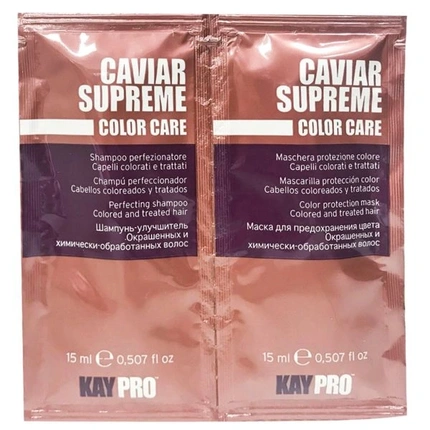 

Шампунь для защиты цвета Caviar Supreme - 2x15 мл Kaypro