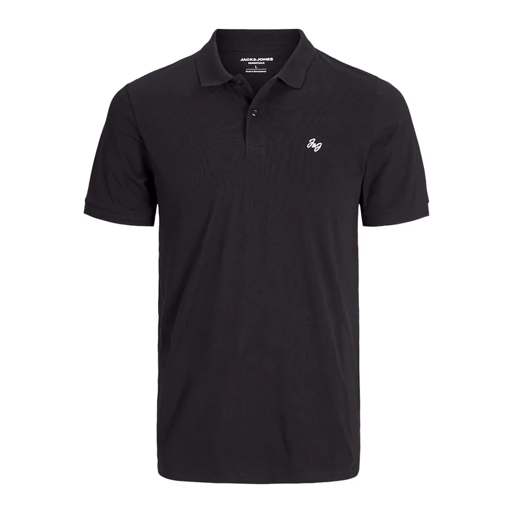

Поло с коротким рукавом Jack & Jones Jersey Logo, черный