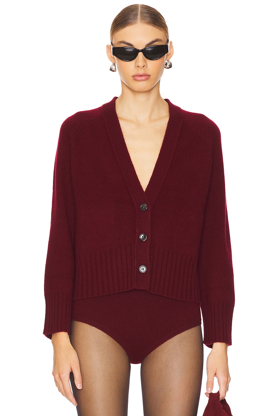 

Кардиган эмили W. Cashmere, цвет burgundy