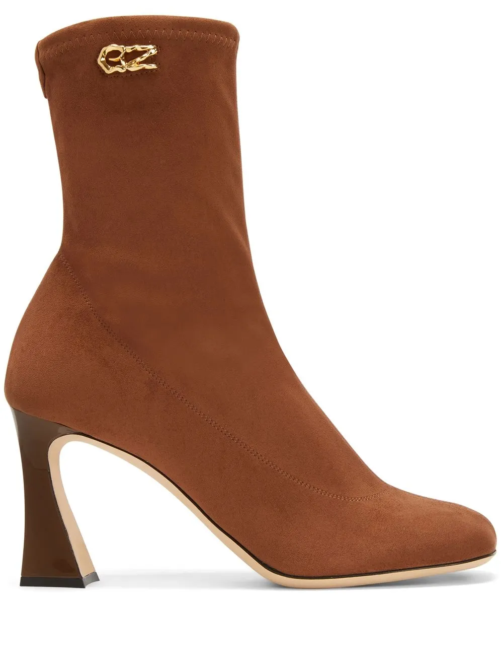 Ботильоны Alethaa 85 Giuseppe Zanotti, коричневый