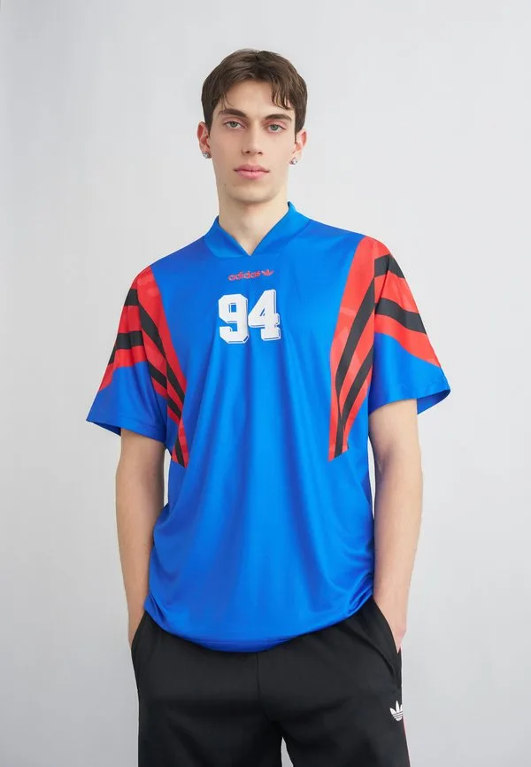 Футболка с принтом сантьяго Adidas Originals, Blue