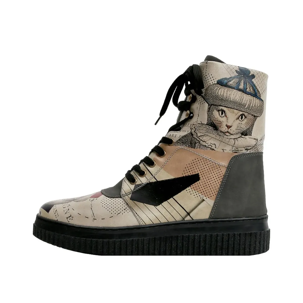 Сапоги на шнуровке DOGO "Женские ботинки Future Boots Mon Cher Vegan Женские ботинки / женские", Vegan, цвет Natur