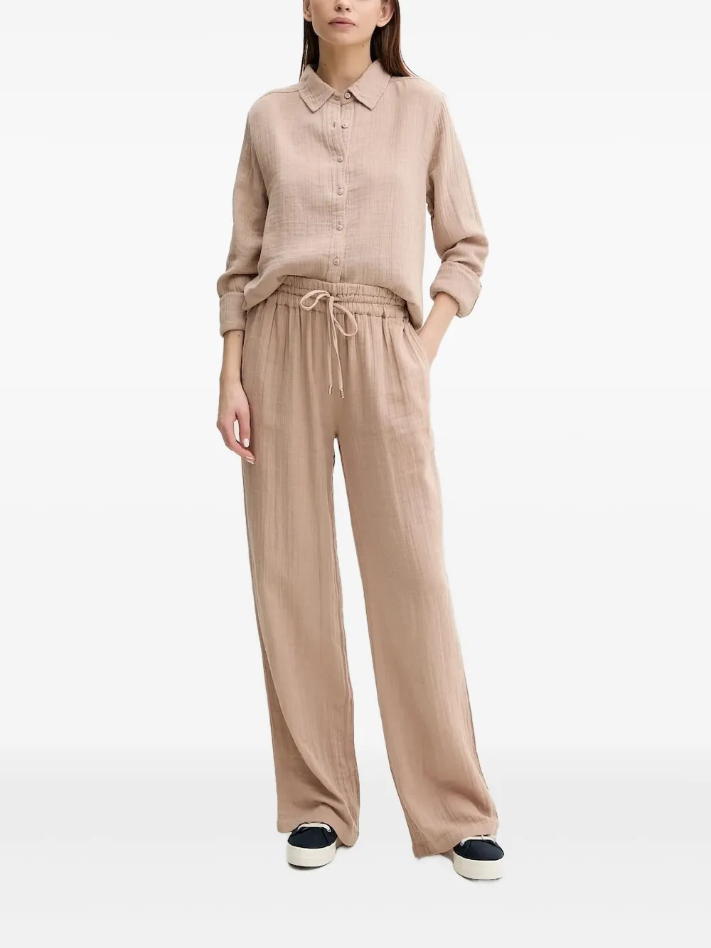 

Рубашка с заостренным воротником Melissa Odabash, нейтральный