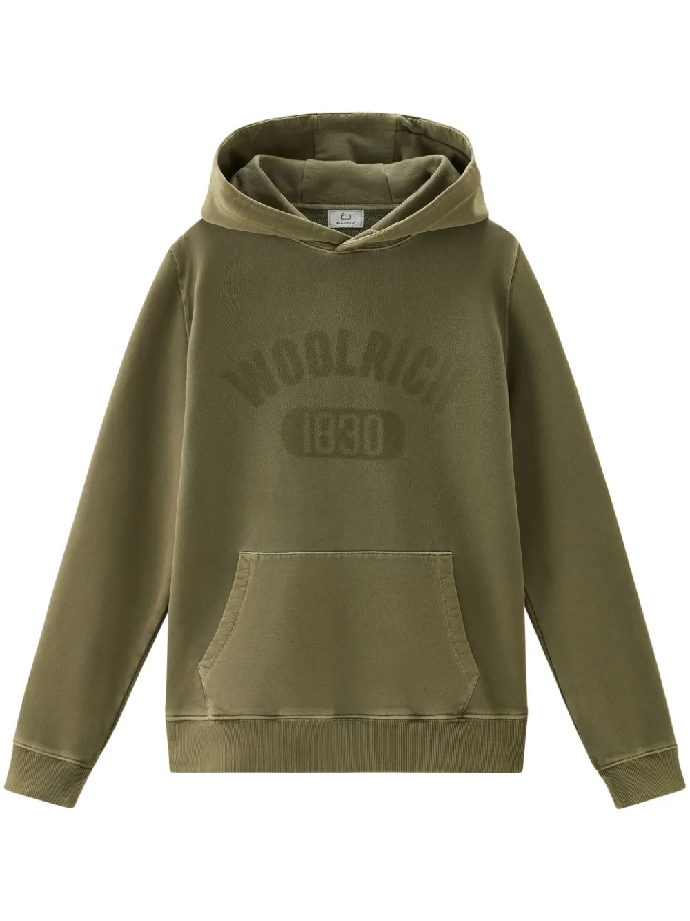 

Худи с логотипом WOOLRICH, зеленый