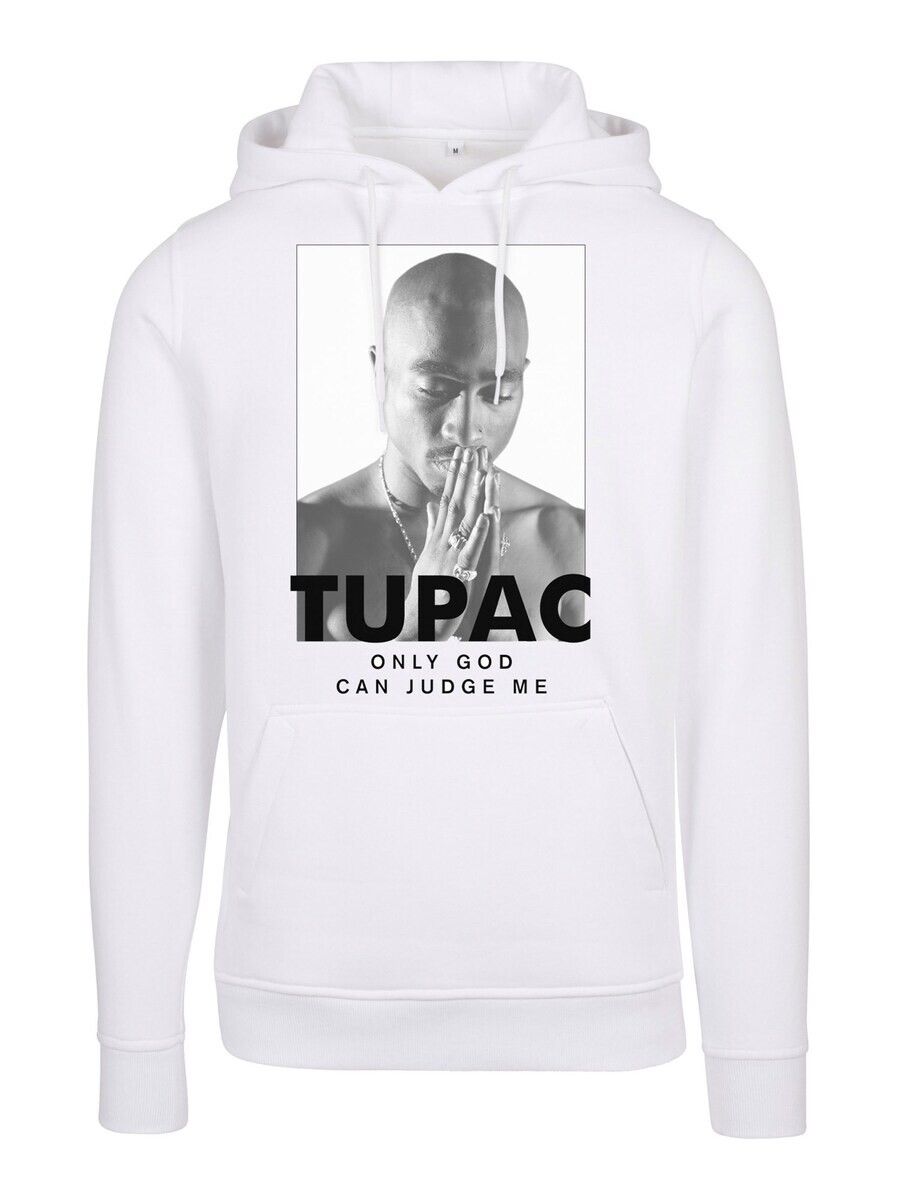 

Толстовка с капюшоном Mister Tee Regular fit Sweatshirt 2Pac Prayer, белый