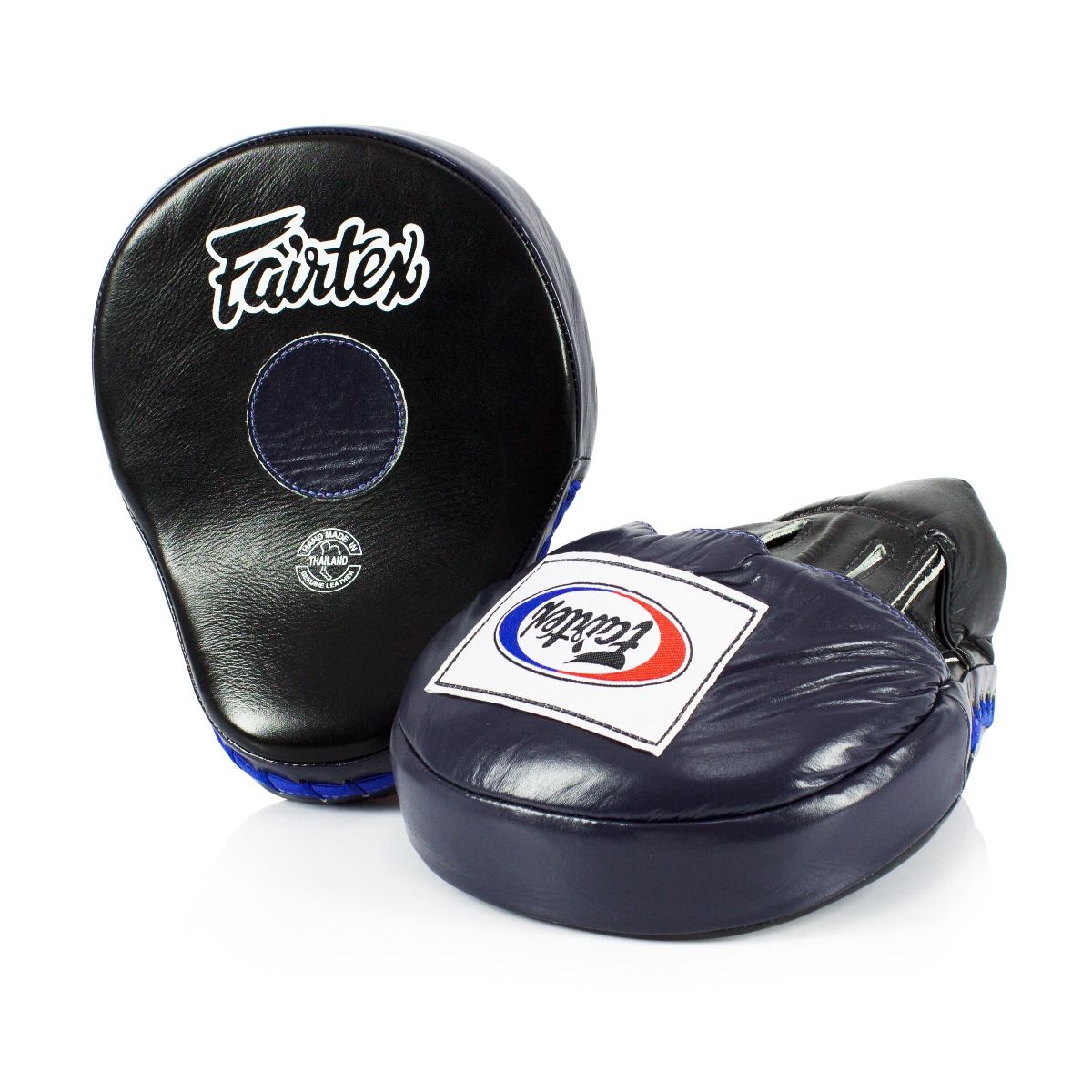 

Перчатки Fairtex The Ultimate Contoured Focus Mitts, черный/синий