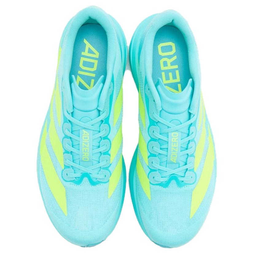 Adizero Evo Sl 'Flash Aqua Lucid Lemon' Adidas, синий — фото 4