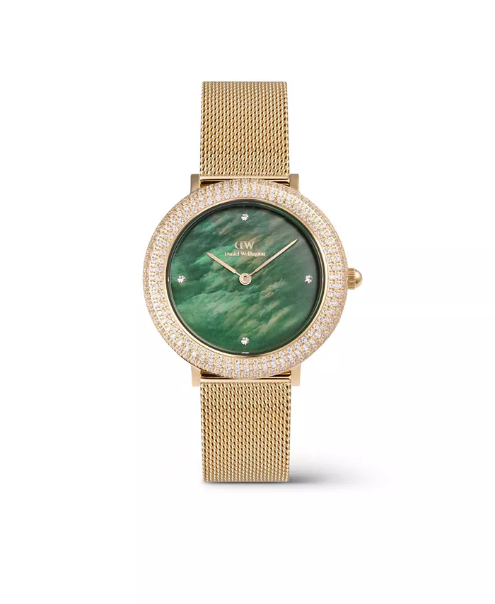 

Женские аналоговые часы с золотистым покрытием из нержавеющей стали, 32 мм Daniel Wellington