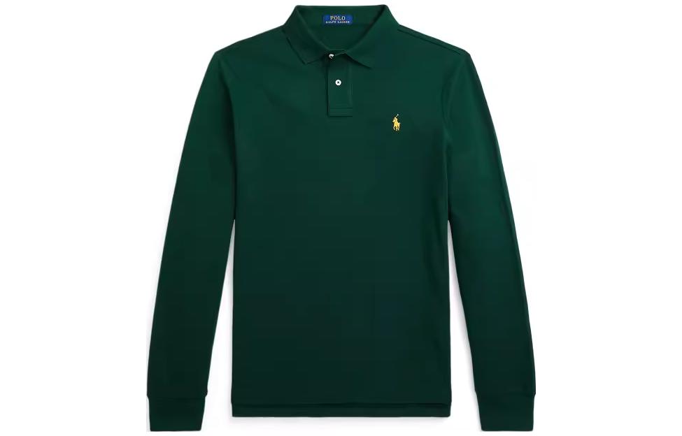 Polo Ralph Lauren Зеленая поло FW23 для мужчин — фото 3