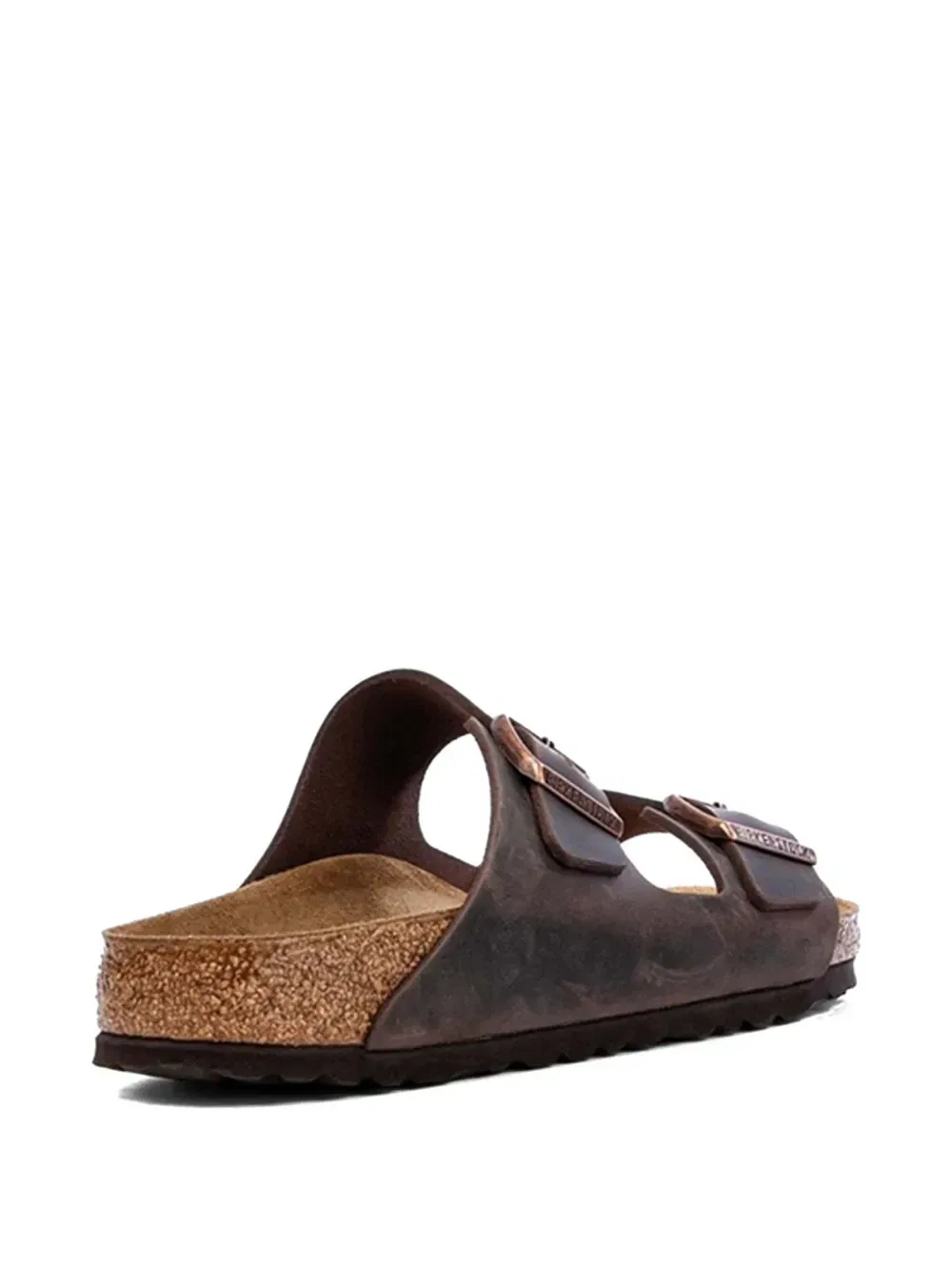 Сандалии Arizona из промасленной кожи BIRKENSTOCK, коричневый — фото 4