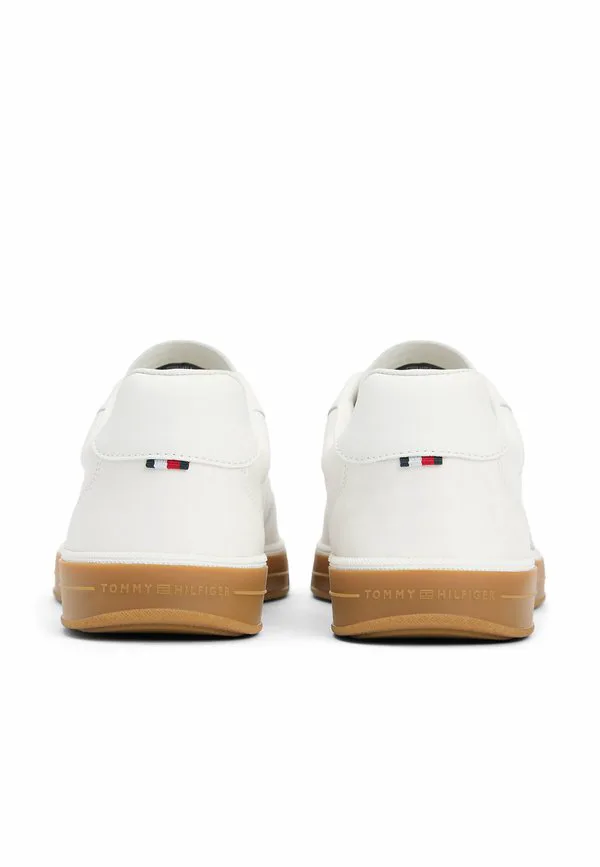 Роскошные металлические кроссовки с логотипом Tommy Hilfiger, Ecru — фото 4
