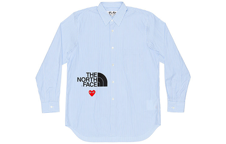 

Рубашка Comme Des Garcons Play Cdg X The North Face Ladies' Blouse CDG Play, синий