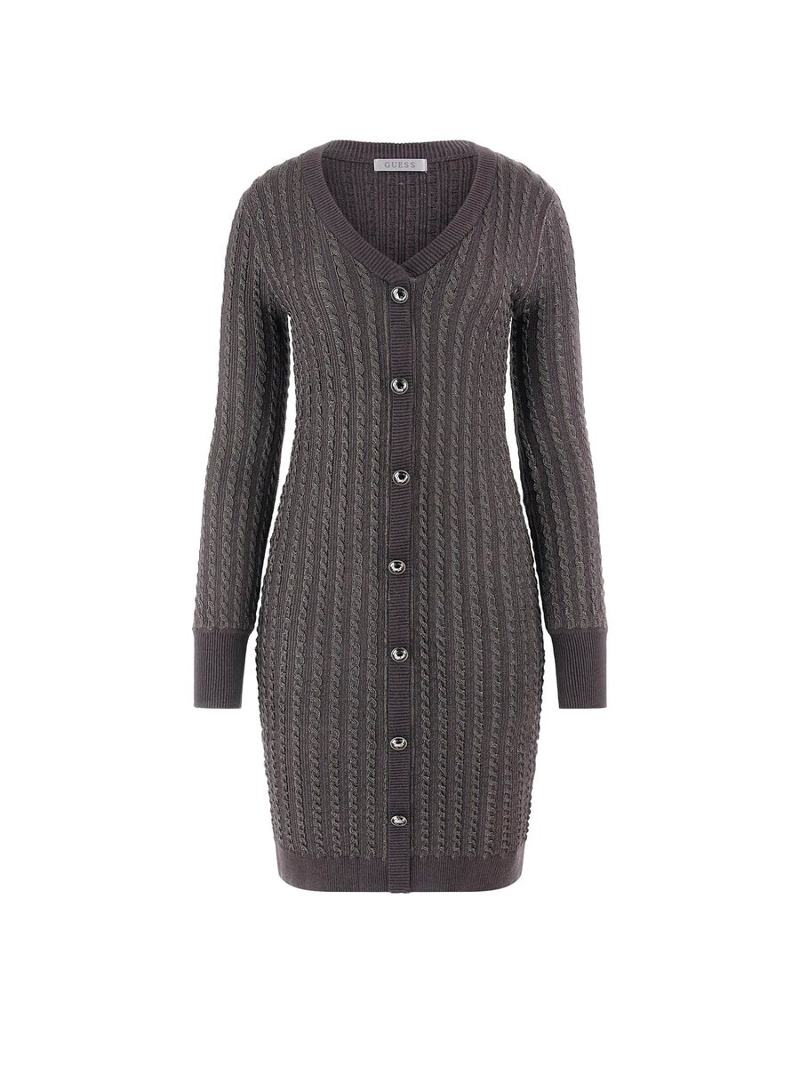 

Вязаное платье GUESS Knitted dress, серый