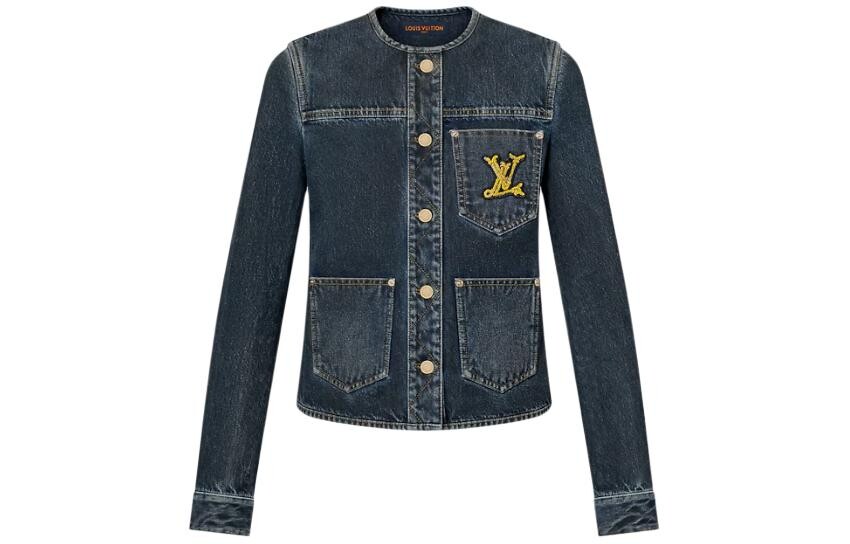 

Куртка женская Louis Vuitton с карманами, синий