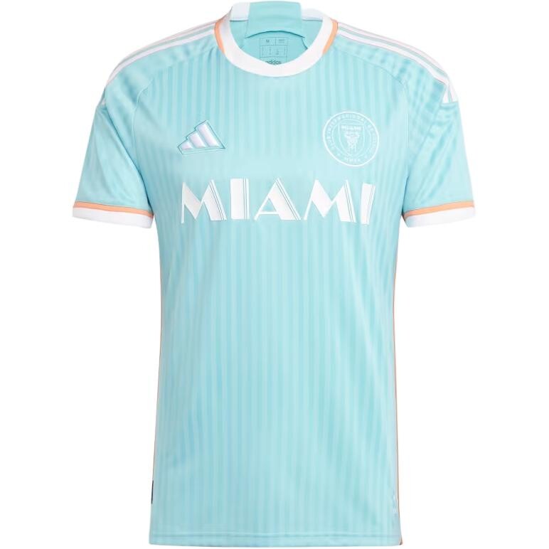 

Футболка Inter Miami CF мужская мятно-зеленая Adidas, мятно-зеленый
