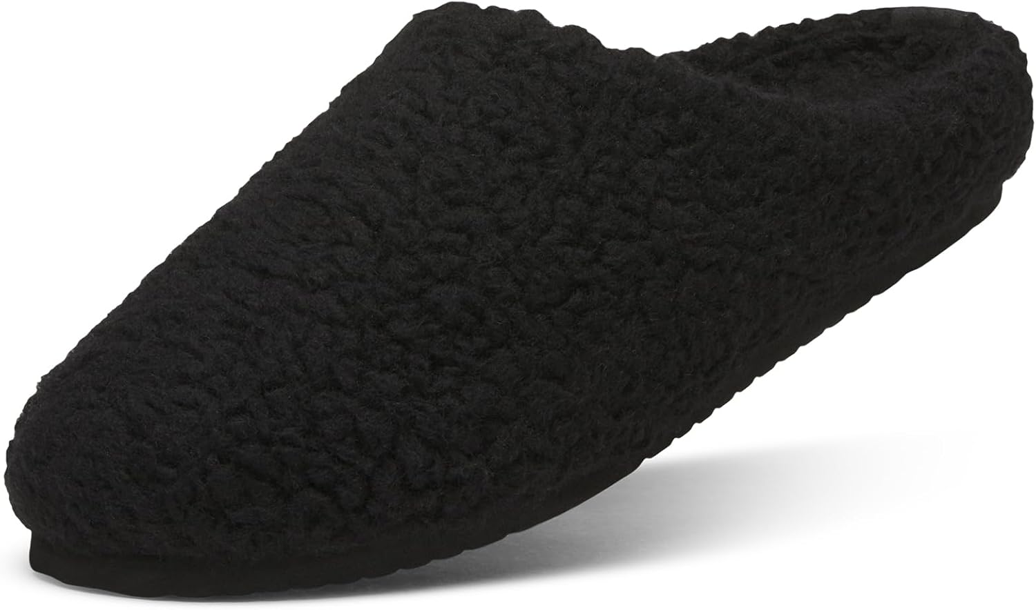 

Унисекс тапочки Allbirds из шерсти, домашние обувь с открытой пяткой, верх из шерстяной смеси и мягкая подкладка, черный/черный