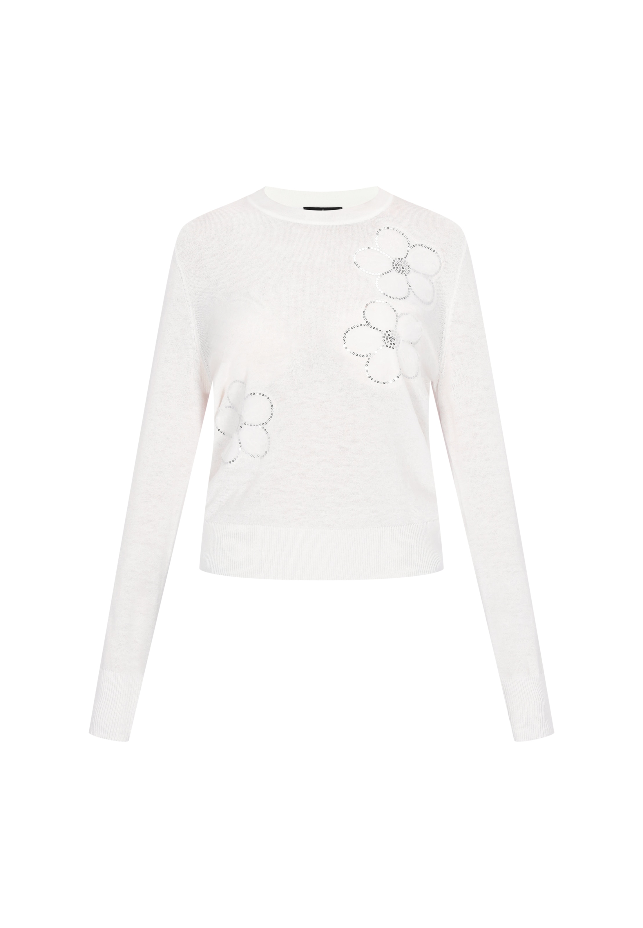 

Usha BLACK LABEL Свитер 'Casual' в цвете Off White