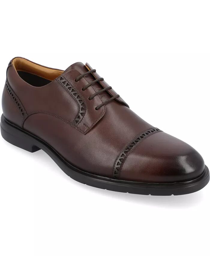 

Мужские туфли-дерби Kendrick Wide Width Cap Toe Thomas & Vine, коричневый