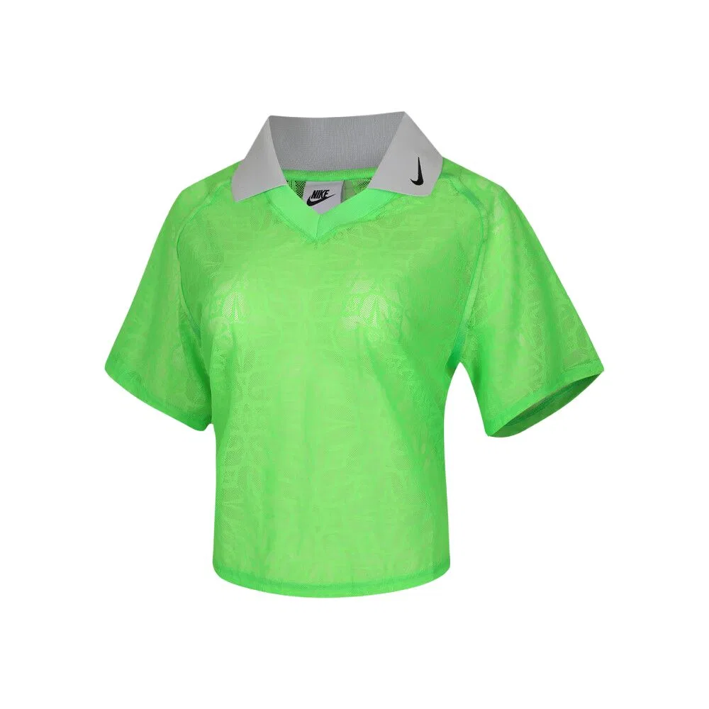 Футболка женская Green Lapel Moderate Nike