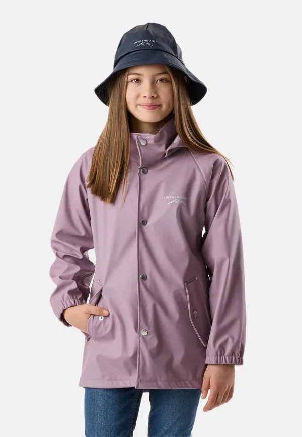 Куртка Väderöarna coat jr parka Swedemount, бледно-сиреневый