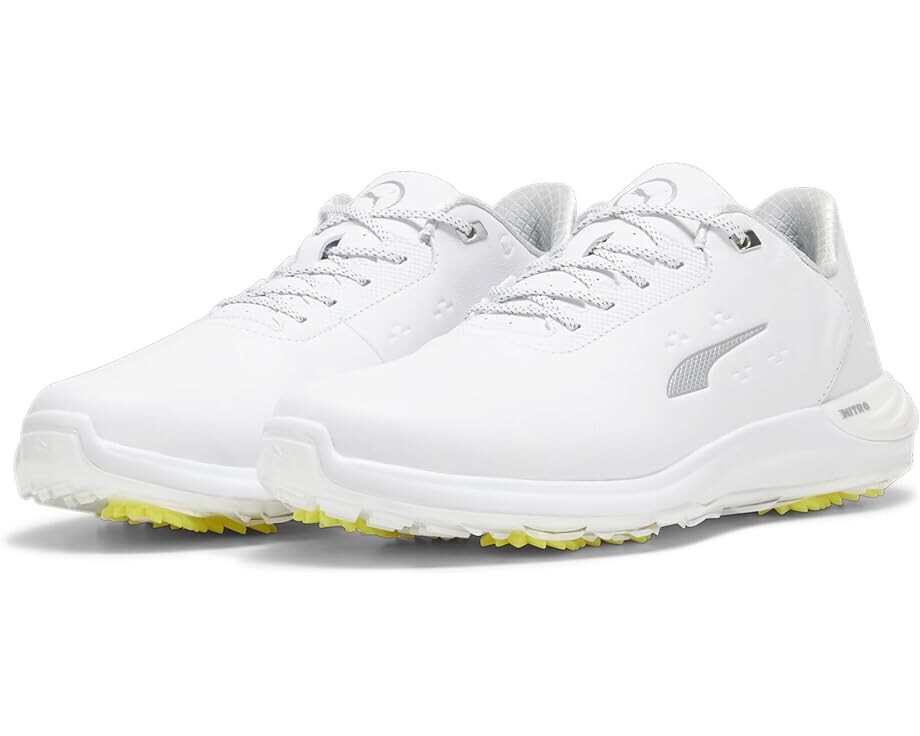

Кроссовки PUMA Golf Phantomcat Nitro, цвет Puma White/Puma Silver/Feather Gray, Белый, Кроссовки PUMA Golf Phantomcat Nitro, цвет Puma White/Puma Silver/Feather Gray