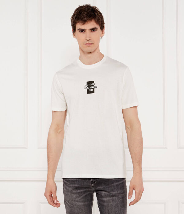 

Футболки Regular fit Armani Exchange, белый