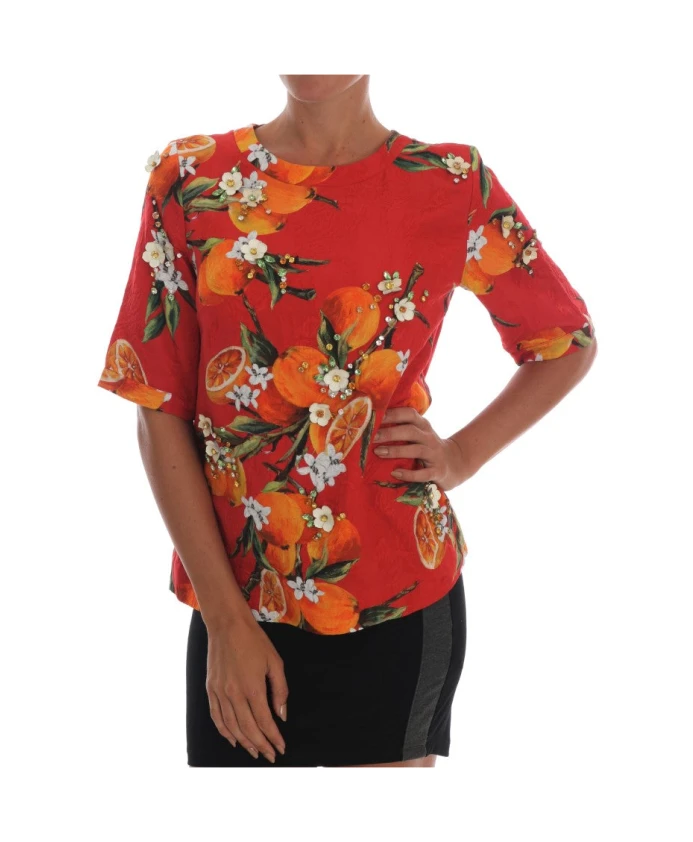 

Блузка Dolce & Gabbana, мультиколор