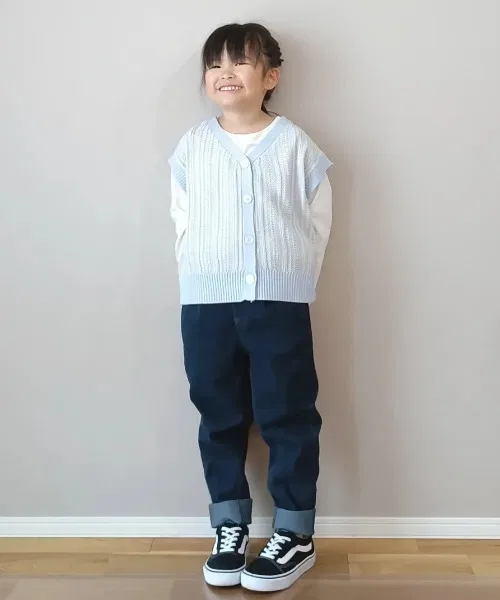 [Комплект одежды для родителей и детей] Удобные зауженные брюки GOKU (120-160 см) — фото 3