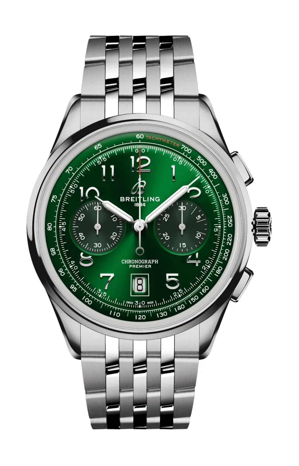 ПРЕМЬЕР B01 ХРОНОГРАФ 42 - AB0145371L1A1 BREITLING, мультицвет