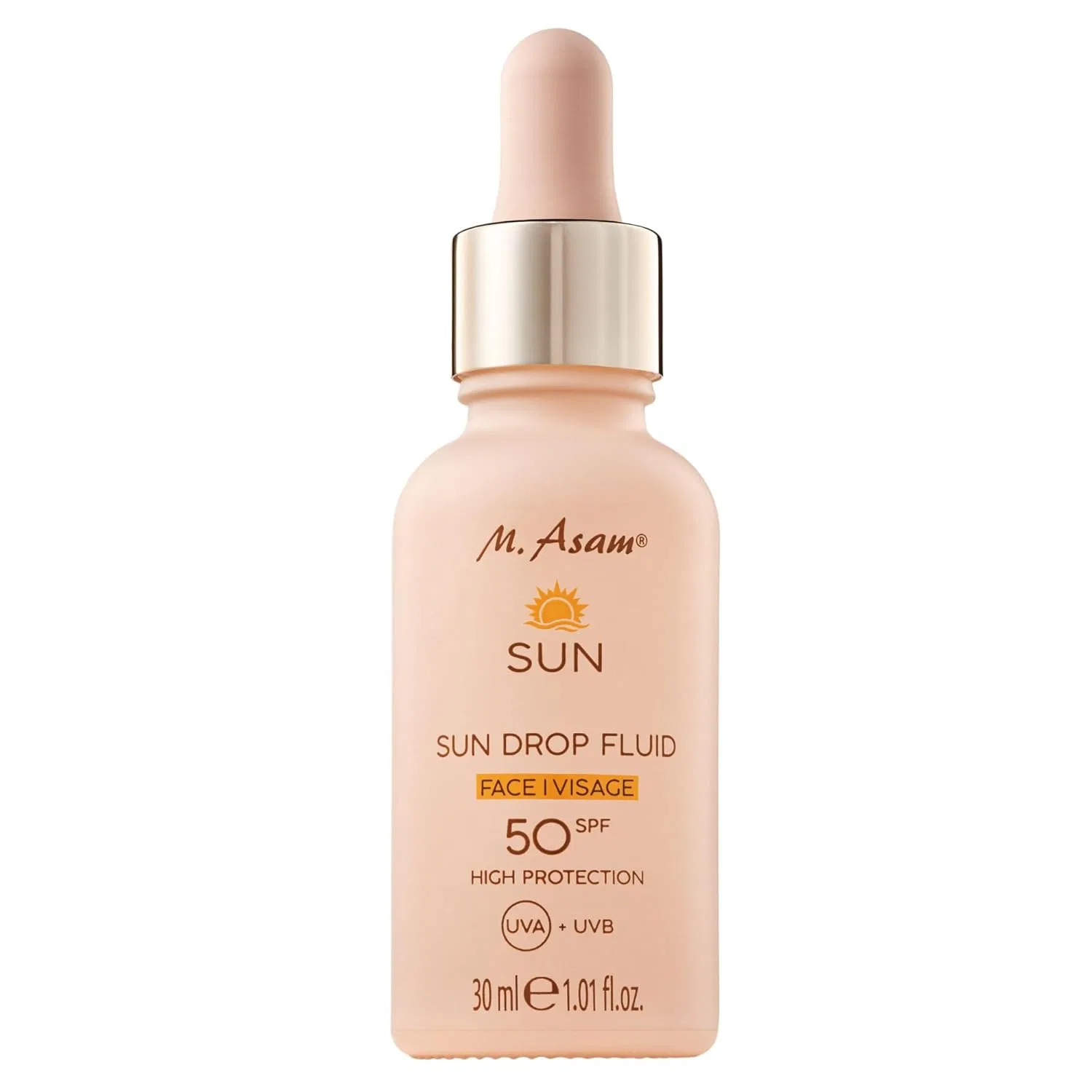 Солнцезащитная сыворотка для лица «SUN Drop Fluid SPF 50» от M Asam M. Asam