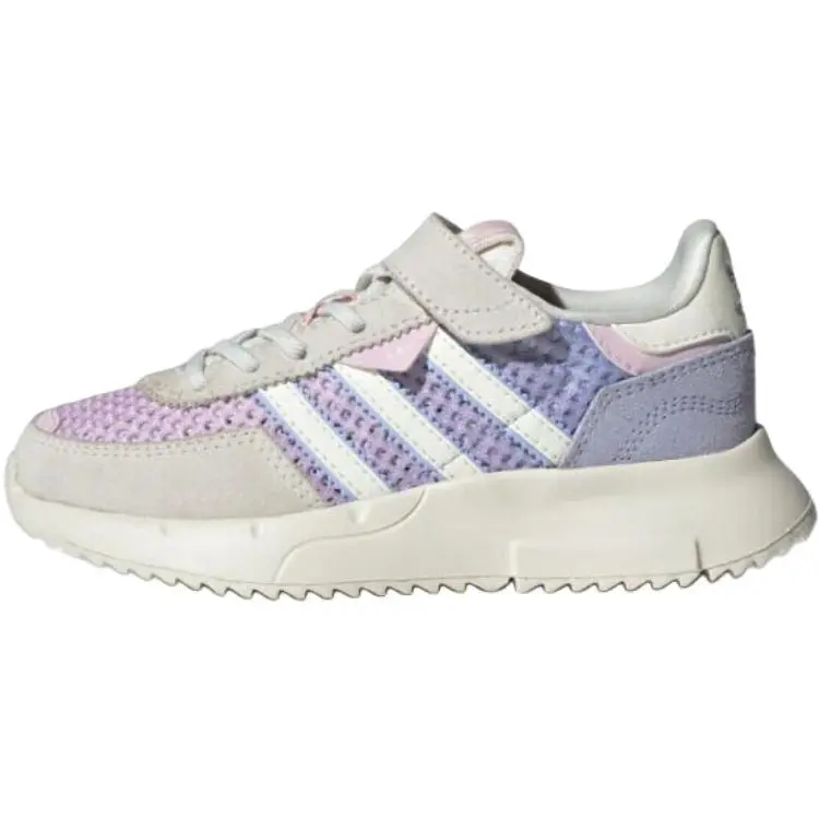 

Кроссовки детские Retropy F2 с низким верхом и противоскользящим покрытием, устойчивые к износу Adidas Originals, фиолетовый