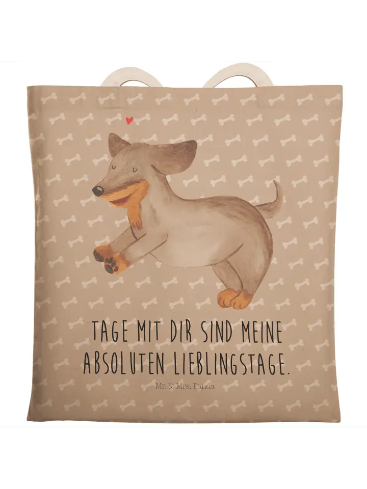 

Шоппер Mr. & Mrs. Panda, цвет hundeglück