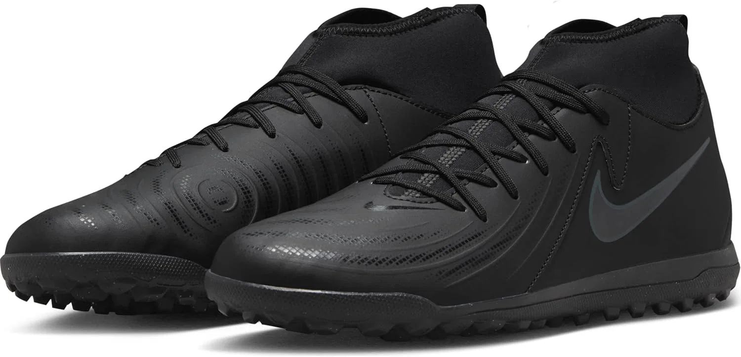 Мужские футбольные бутсы Nike Phantom Luna II Club TF, Black Black Deep Jungle — фото 2