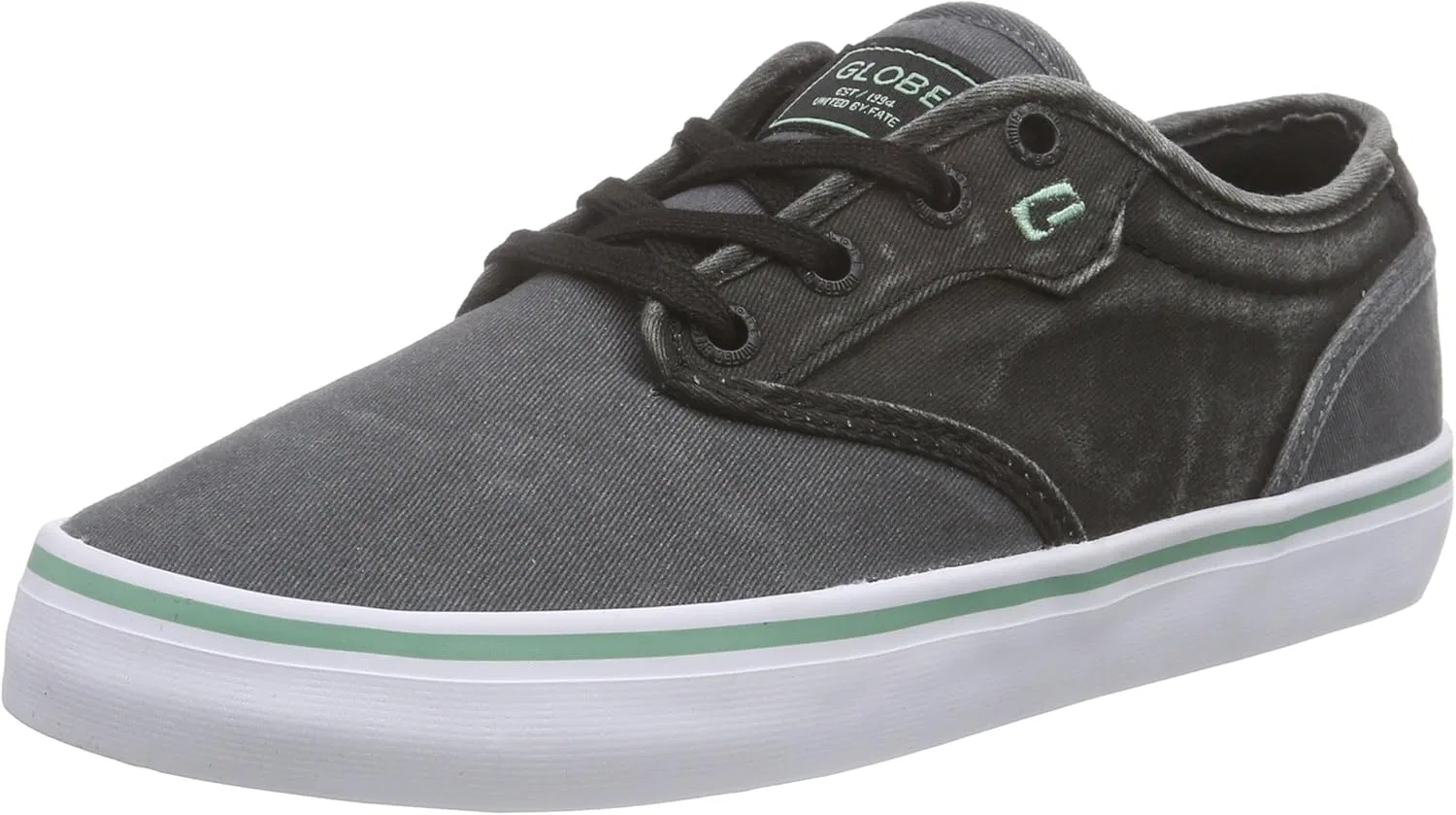 Кроссовки Globe Motley унисекс для взрослых, Black Dark Shadow Black Wash 20176