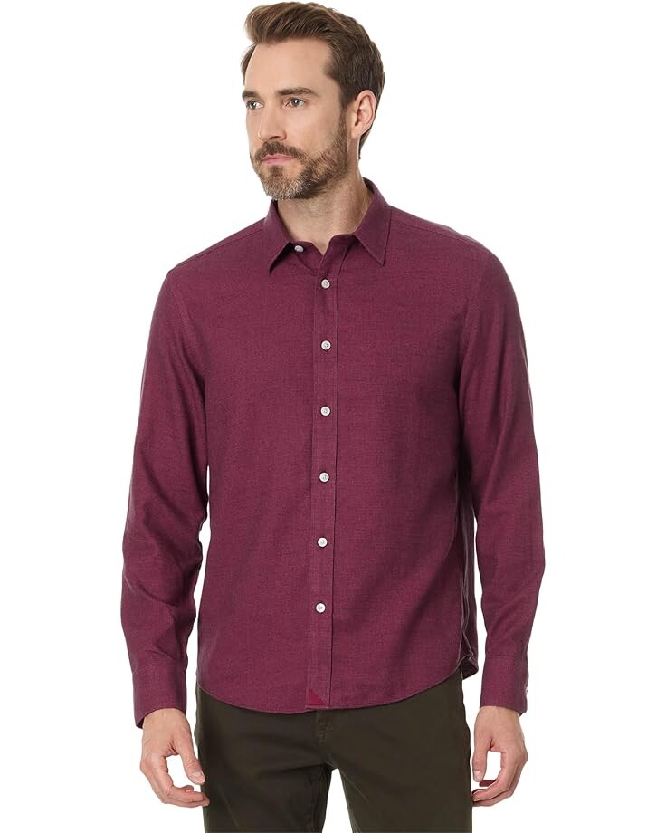

Рубашка UNTUCKit Wrinkle-Free Veneto Shirt, цвет Dark Red