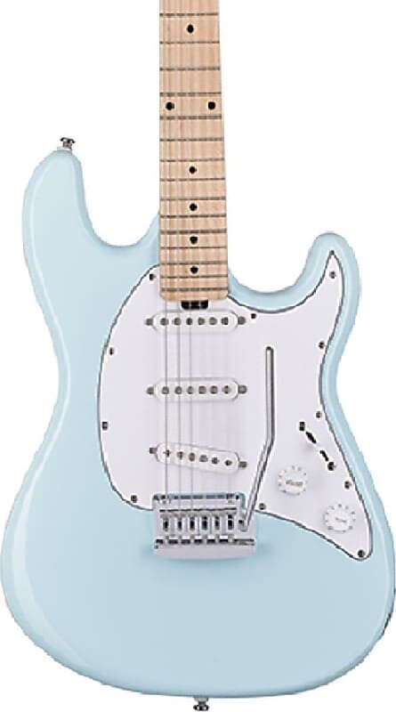 

Электрогитара Sterling CT30SSSDBLM1 Cutlass SSS in Daphne Blue Electric Guitar