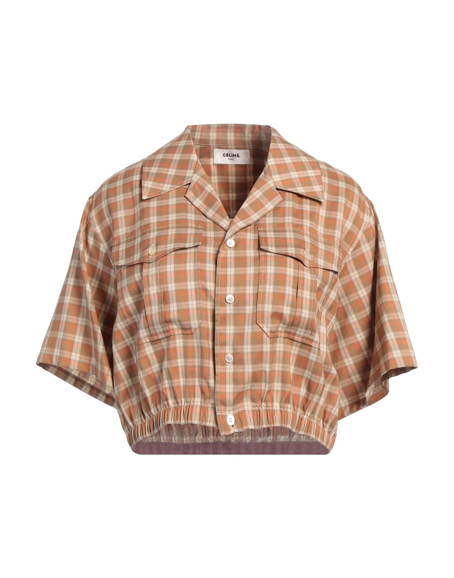 

Рубашка Celine, бежевый