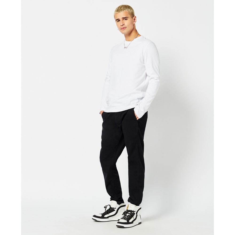 Футболка с длинным рукавом Superdry Vintage Logo Embroidered, белый — фото 4