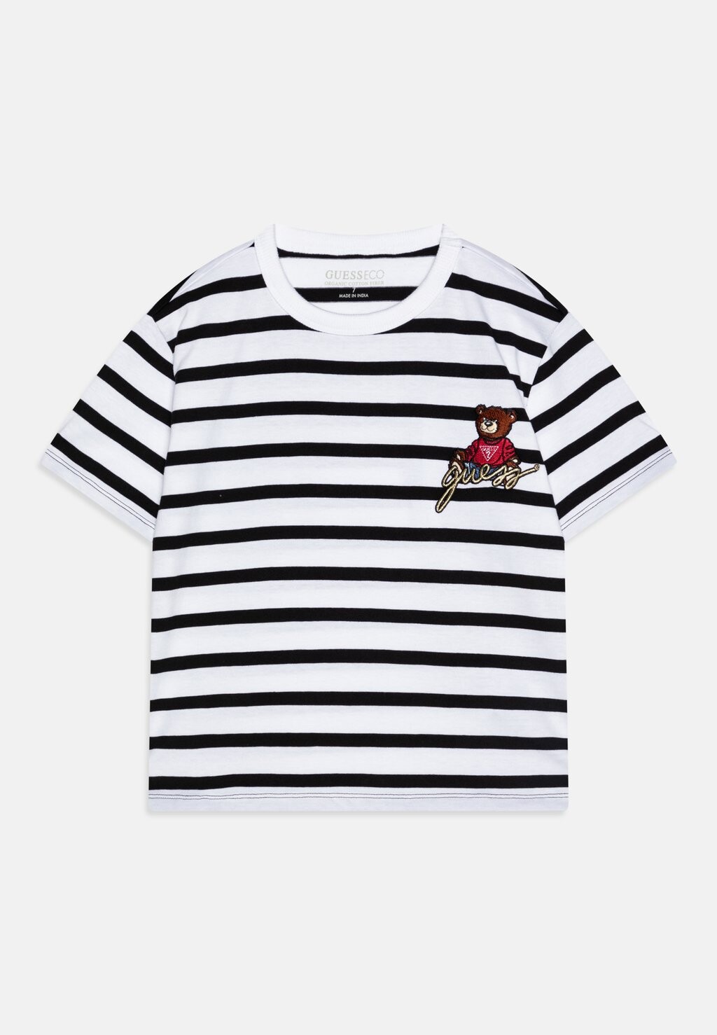 

Футболка с принтом JUNIOR BEAR UNISEX Guess, черный