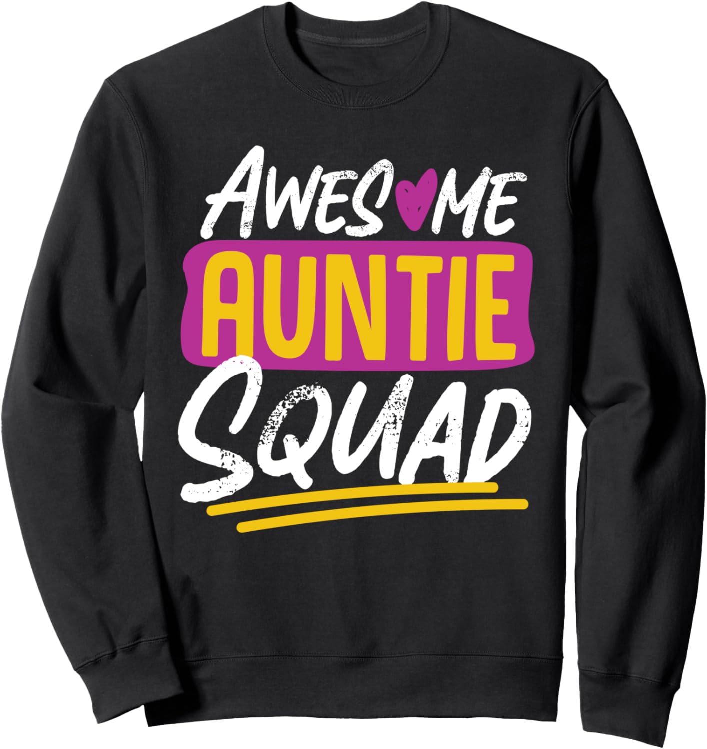 

Потрясающая команда тетушек в одинаковых толстовках The Awesome Auntie Squad, черный