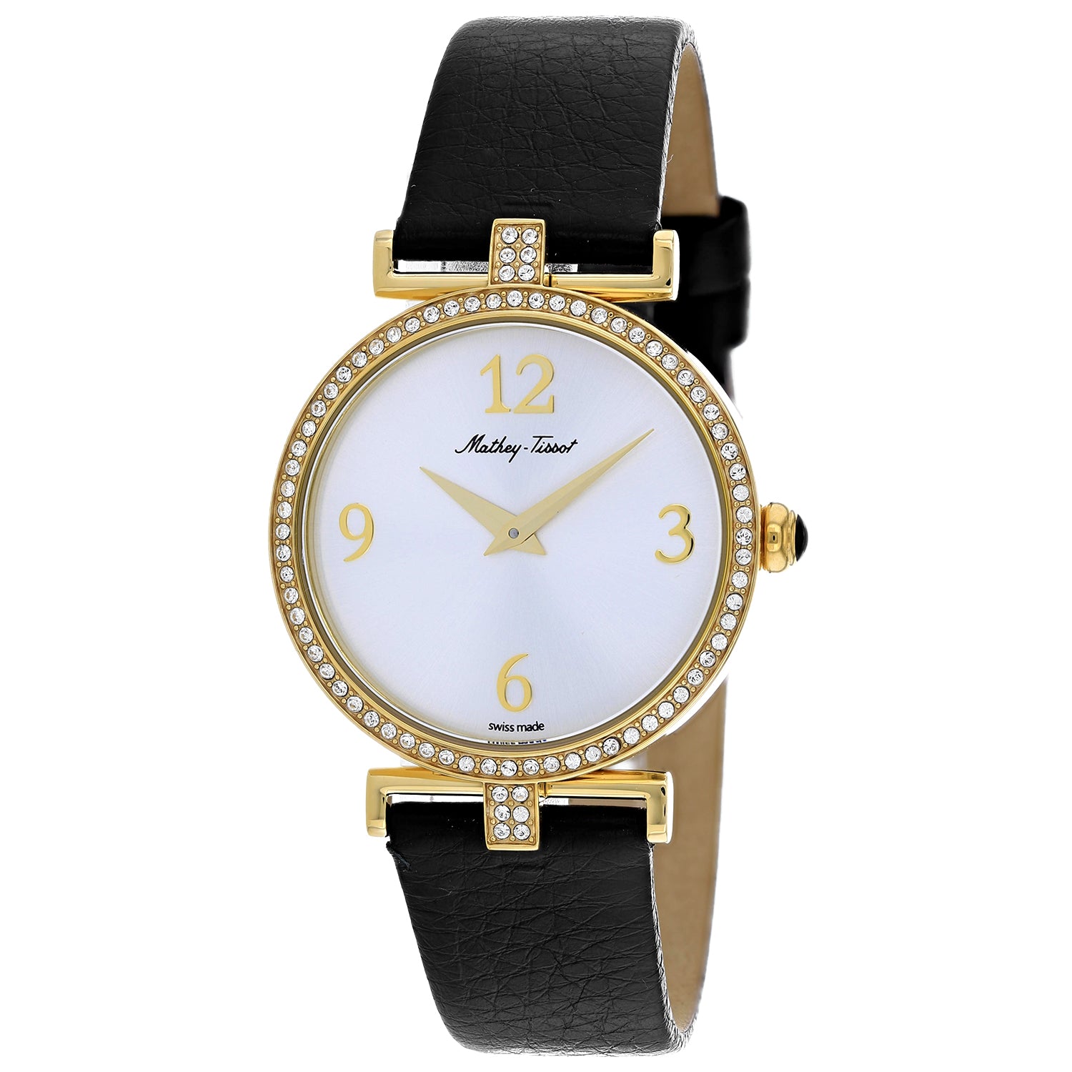 

Женские часы Mathey Tissot Gaia с серебристым циферблатом, серебряный