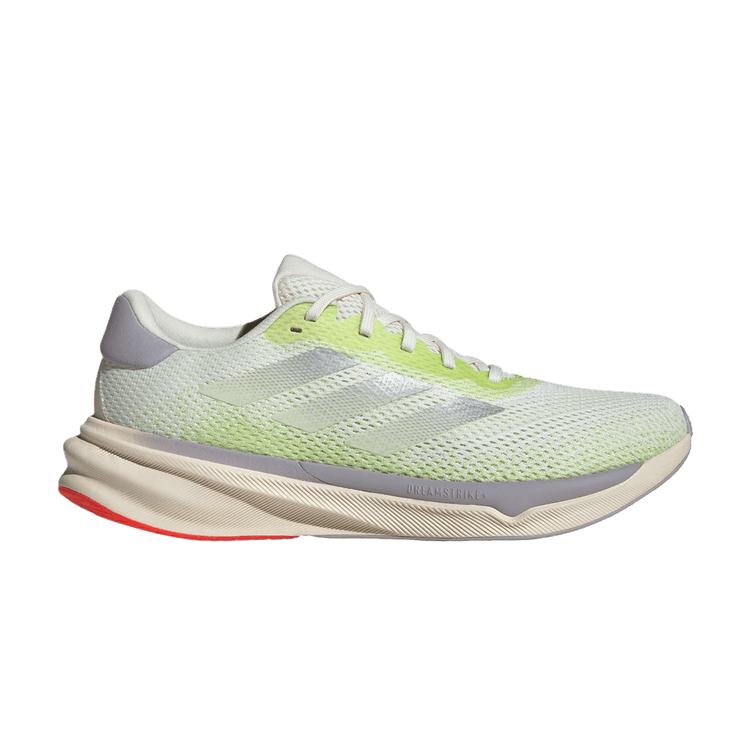 

Кроссовки Supernova Stride 'Off White Pulse Lime', кремовый