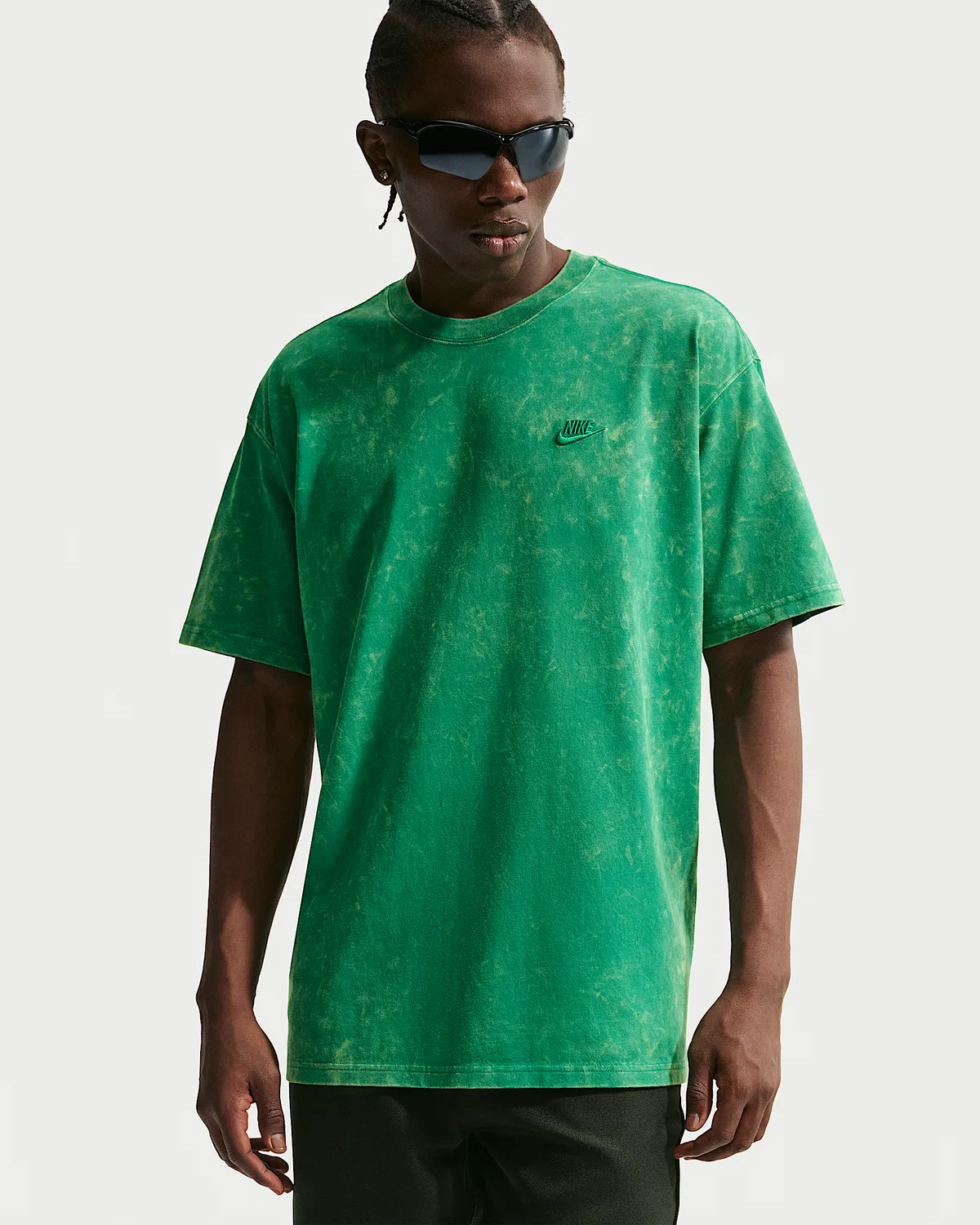 Мужская футболка Nike Sportswear Vintage-Washed, Malachite/Malachite