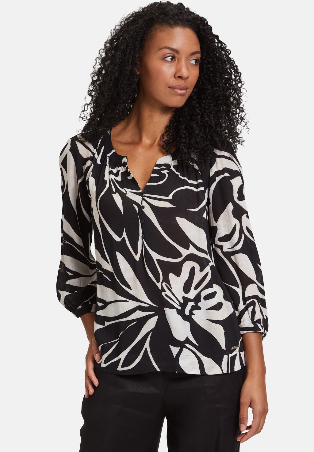 

Блузка Schlupf Mit Print Betty & Co, черный