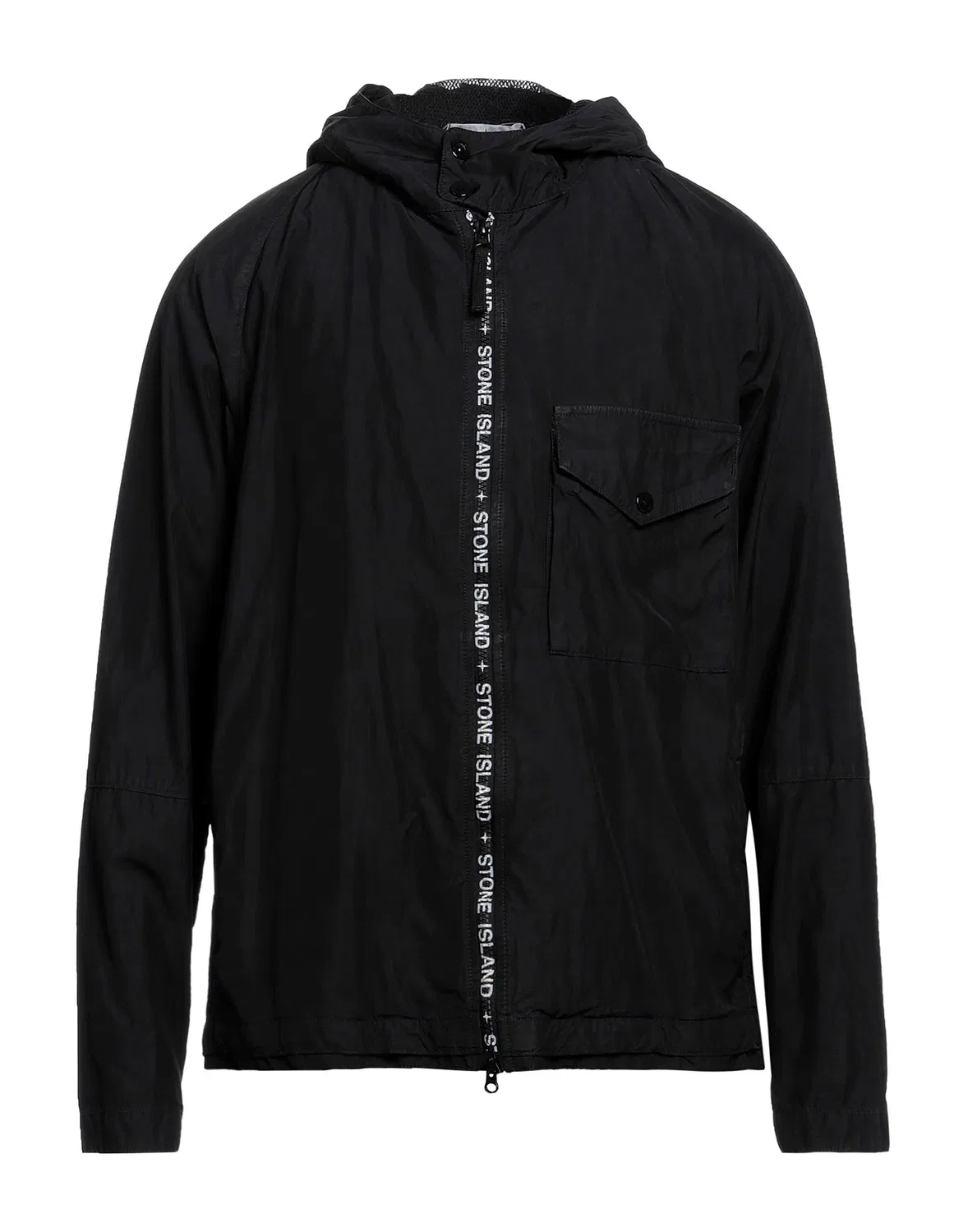 Куртка ветровка Stone Island черная