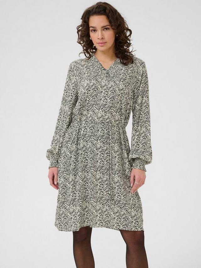 

Платье Miriam с абстрактным принтом длиной до колена KAFFE, Grey/Multi