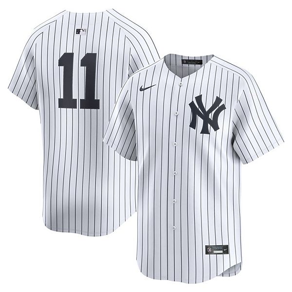 

Мужская белая домашняя лимитированная футболка Anthony Volpe New York Yankees Nike
