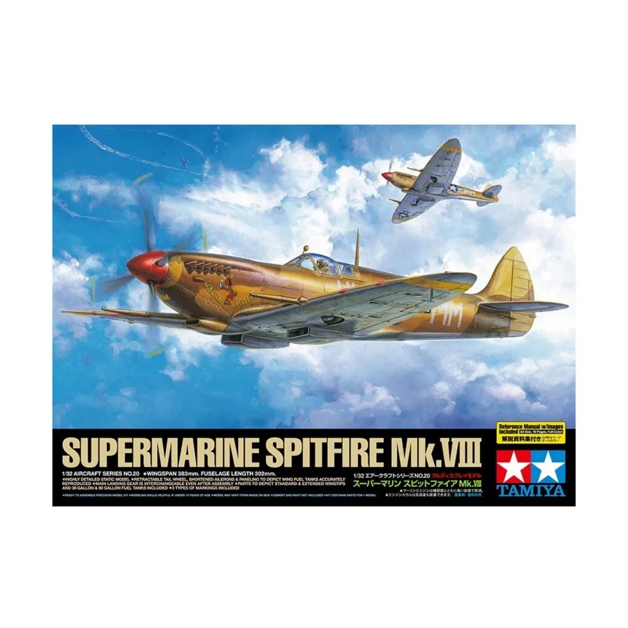 

Супермарин Спитфайр Мк. VIII, Military Aircraft Models - 1/32 Scale