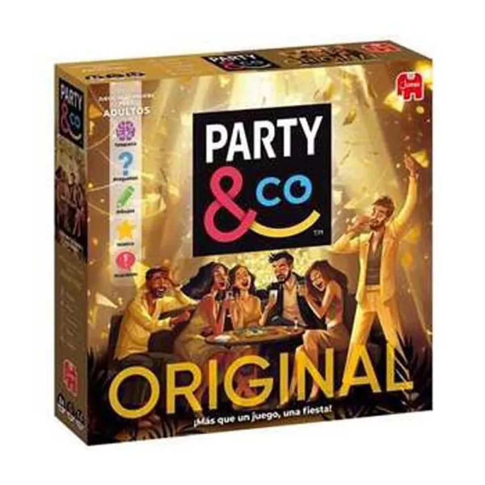 

Детская настольная игра Diset Party & Co Original, золотой